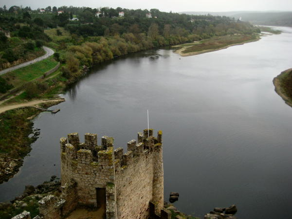 Río Tajo desde el castillo de Amourol