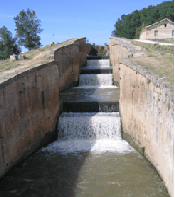 Esclusa de Frómista. Canal de Castilla