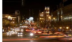 La noche en la calle Alcalá