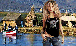 Shakira Lago Titicaca