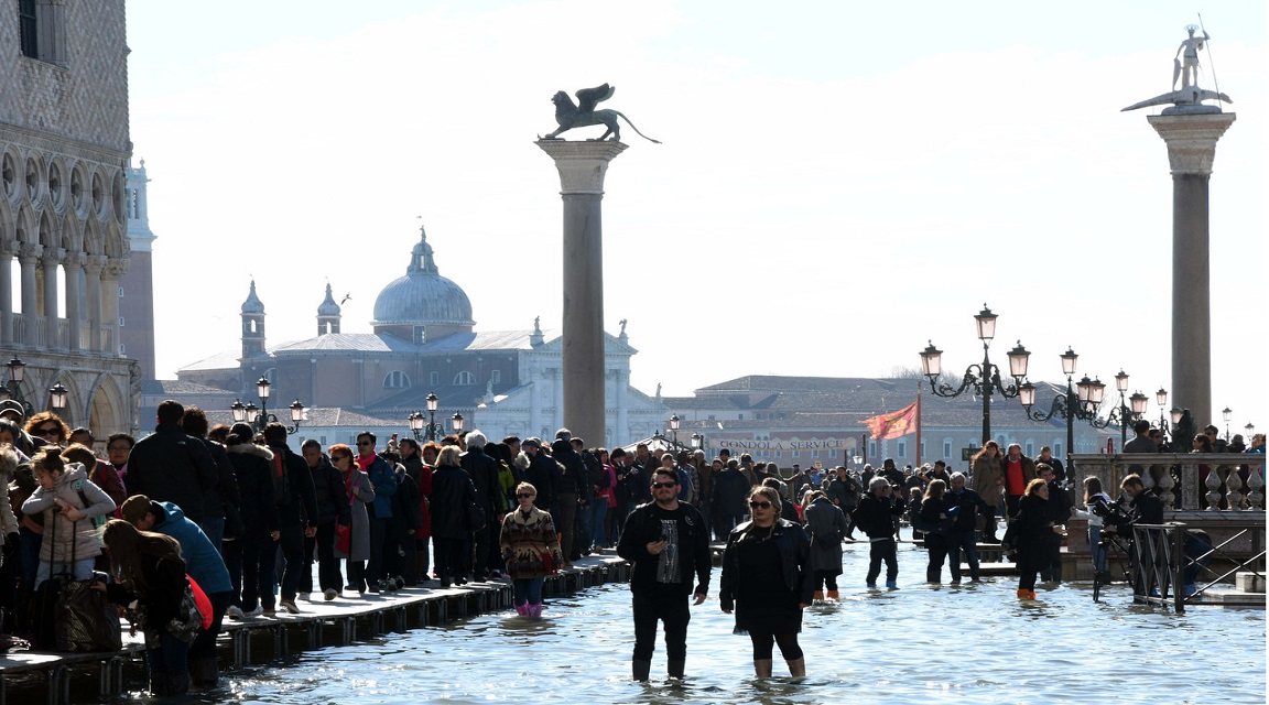 Alta marea Venecia