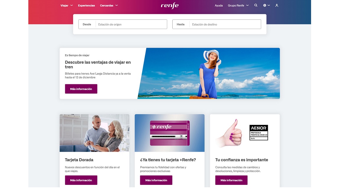 Renfe web