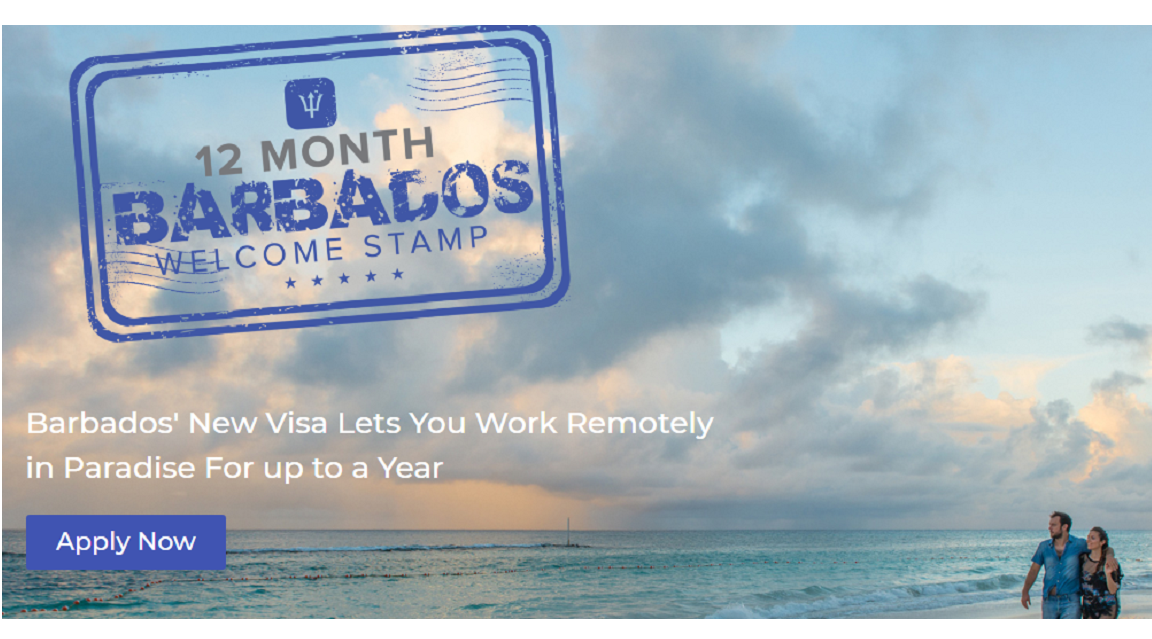 Barbados Welcome Stamp