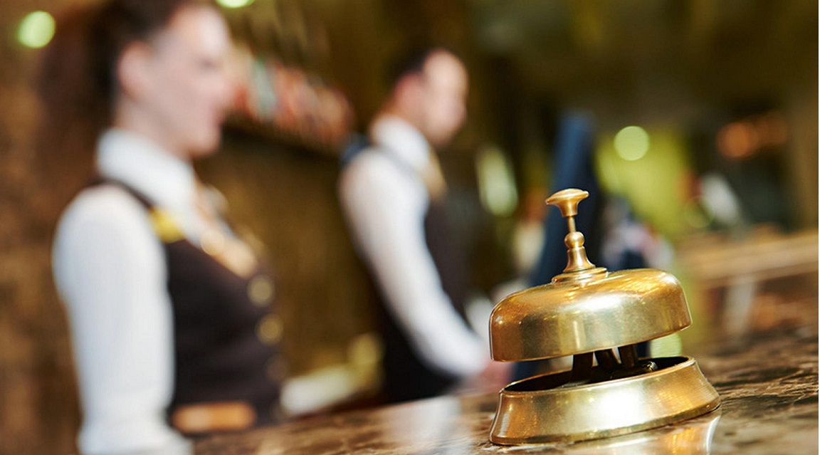 Recepción hotel