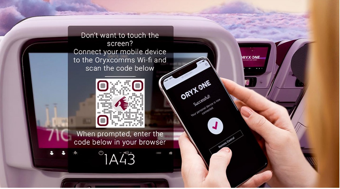Qatar Airways sin contacto