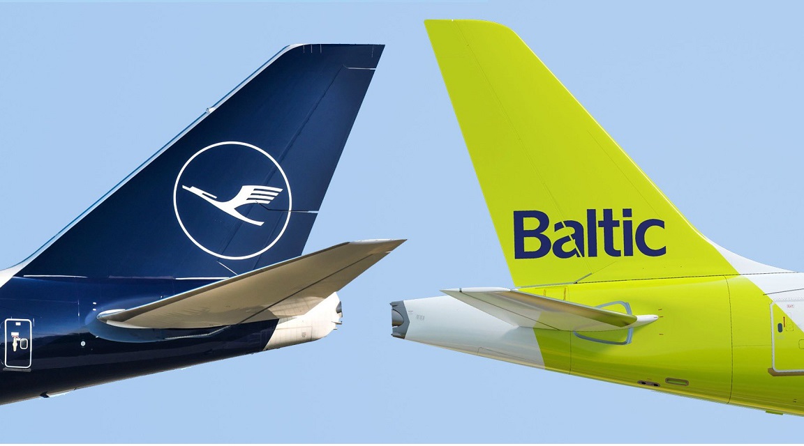 Lufthansa air Baltic
