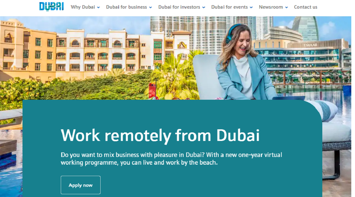 Dubai teletrabajo