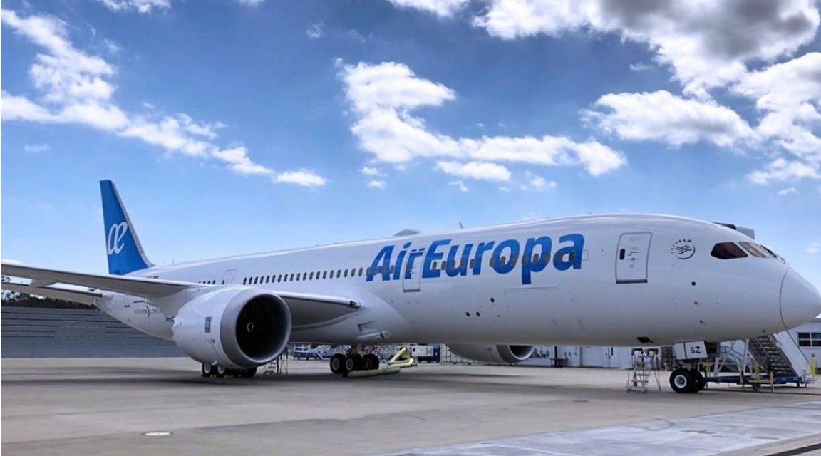 Avión de Air Europa