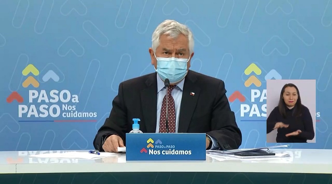 Chile ministro Paris