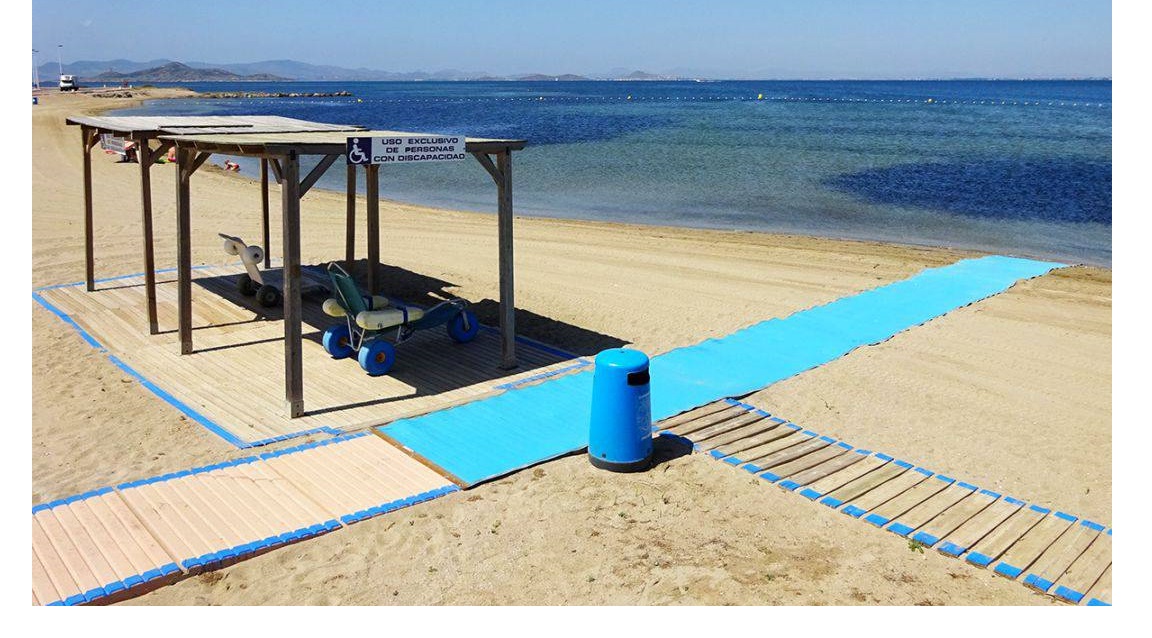 Murcia playa accesible