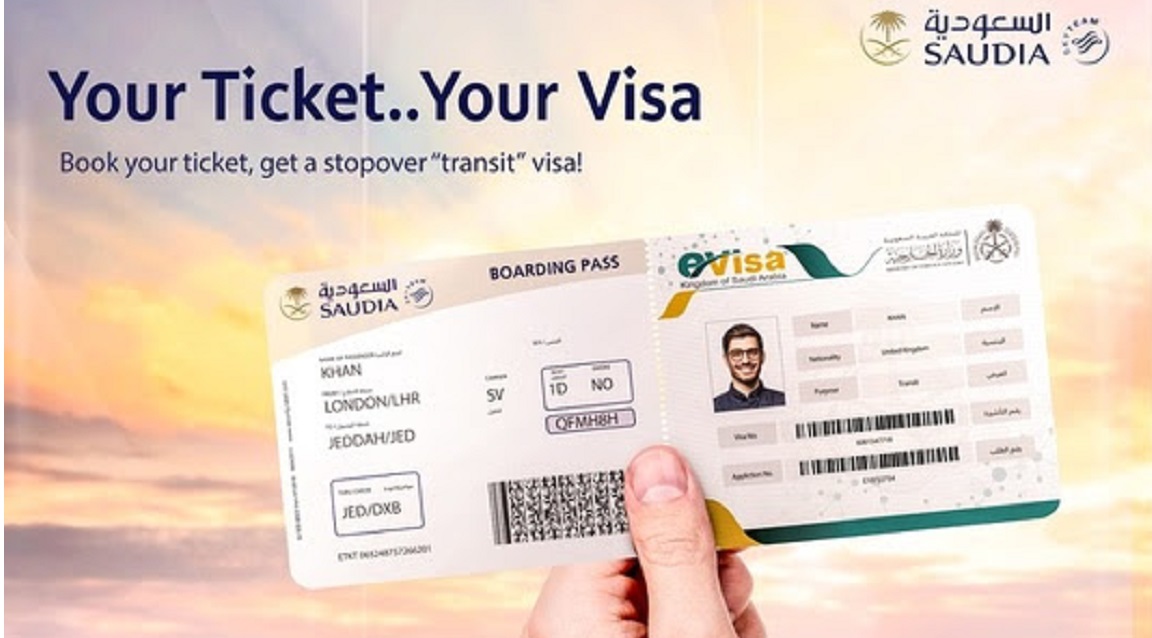 Saudia Ticket