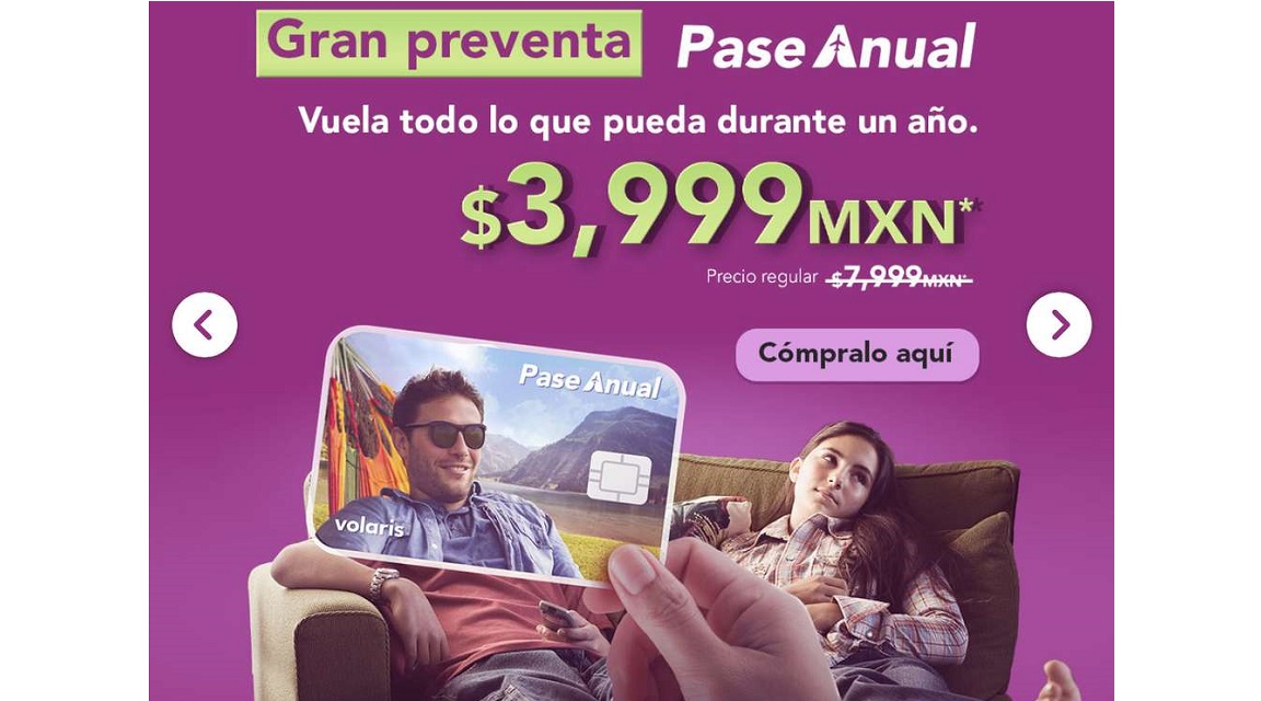 Volaris - Pase Anual