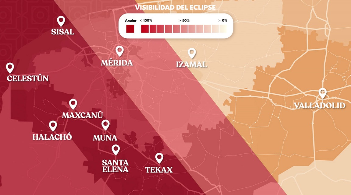 Yucatán - eclipse