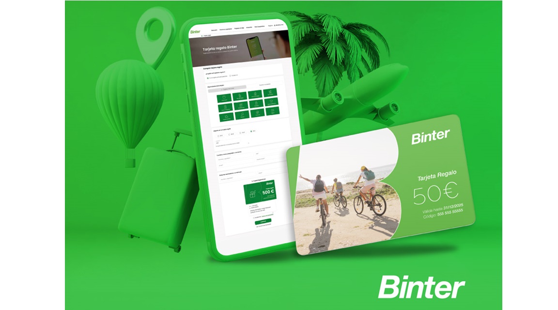 Binter tarjeta regalo