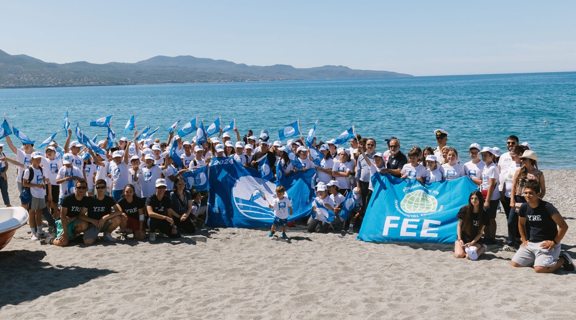 Grecia bandera azul