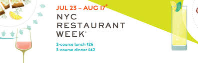 NYC Restaurant Week