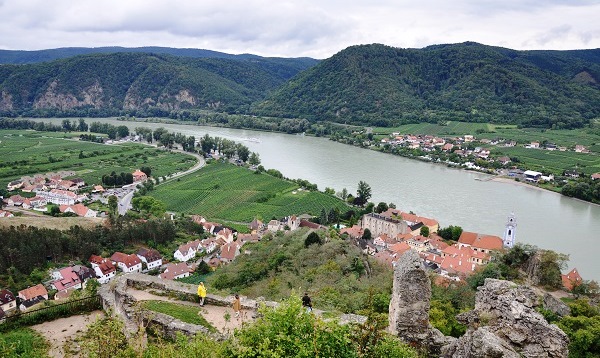 Dürnstein.- Desde el Castillo durnstein