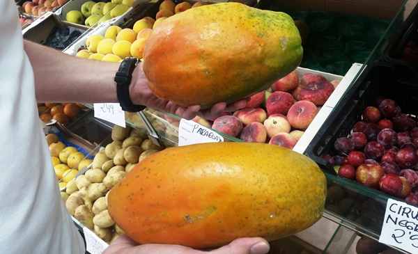 papayas