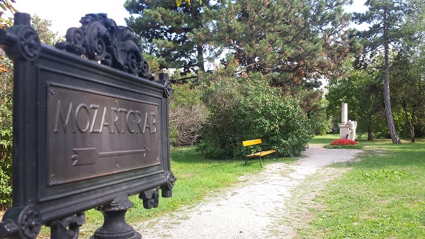 Viena.- Tumba de Mozart tumba