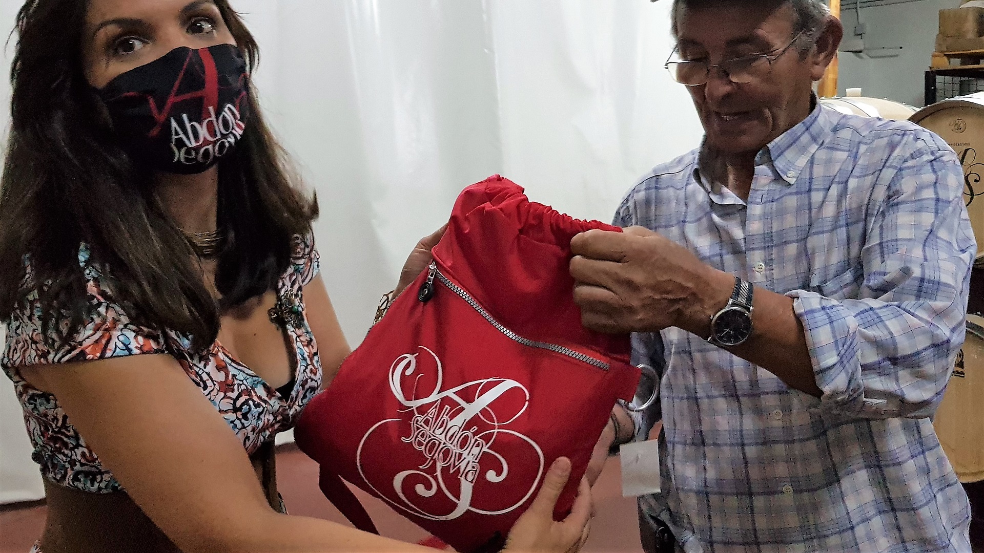 Mochila de vino de Abdon