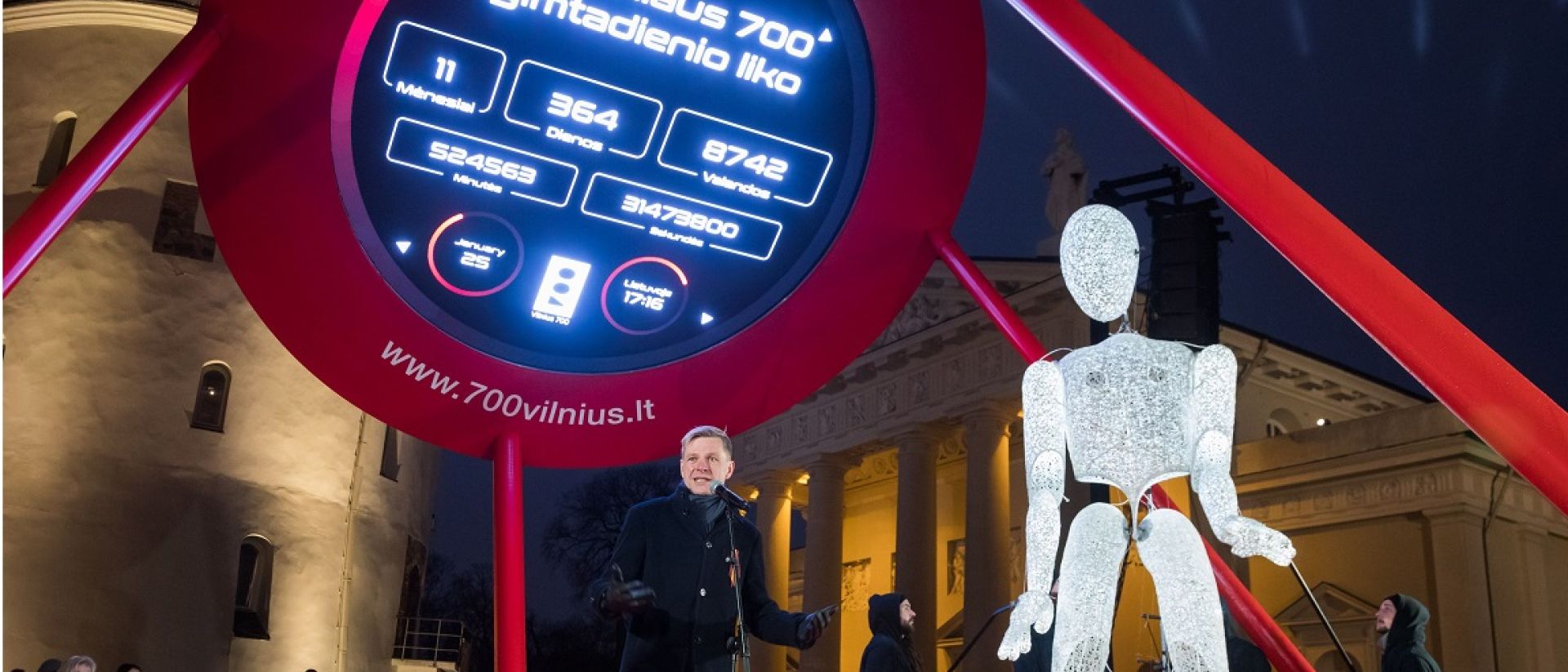 Vilnius lance le compte à rebours du 700e anniversaire