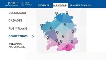 web geodestinos turismo de Galicia