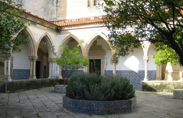 Claustro del castillo de Tomar