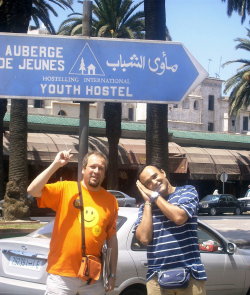 buscando albergue en Marrakech