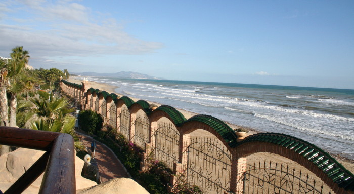 playa delante de Marina d'Or