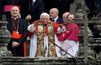 El papa en Santiago de Compostela