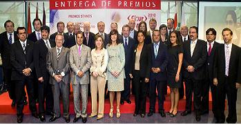 Entrega de premios Fitur 2010