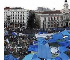 Indignados en Sol, Madrid