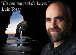 Luis Tosar con la provincia de Lugo