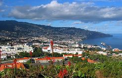 Vista de la ciudad de Funchal