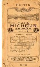 Mapa de Michelin, 1921