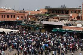 Cafetería Argana, en Marrakech