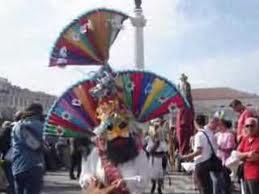 Desfile de máscara ibérica en Lisboa