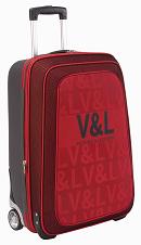 Trolley rojo de V&L, por 65 euros
