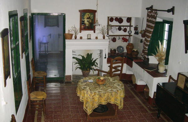 Valderrubio, cocina de la casa de Lorca