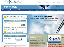 web de Aena