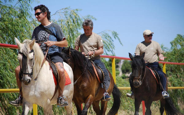 rutas a caballo en Cabañeros