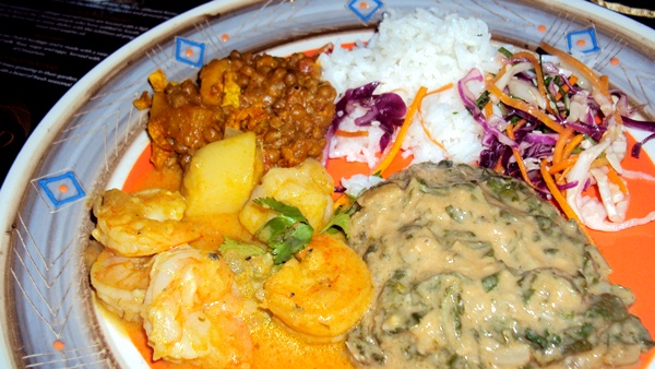 cocina africana en el Gold of Africa