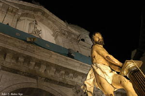 Jesús atado a la columna, Valladolid (Foto: Pedro Muñoz)