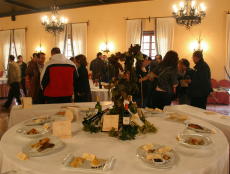 degustación en el parador de Tordesillas