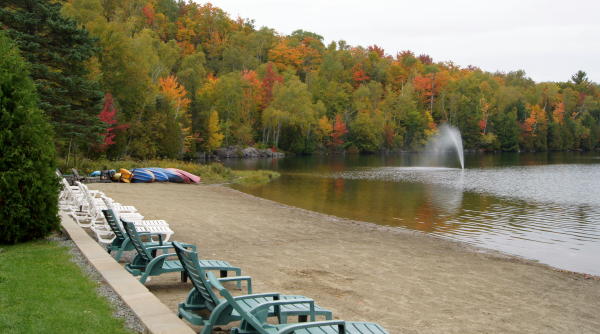 playa del Auberge du Lac Morency
