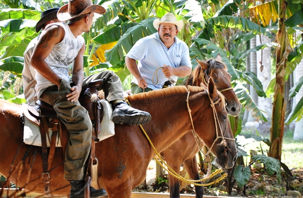 Vaqueros en Rancho Palma