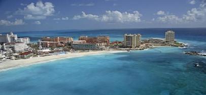 Vista de Cancún