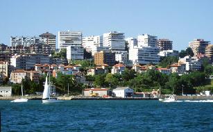 Imagen de la bahía de Santander
